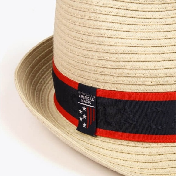 Lola Casademunt Gorro American Magic NY Yacht Club Logo Classic Paper Hat Sz S/M main image 7